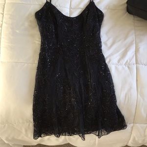 Oh Polly mini beaded dress